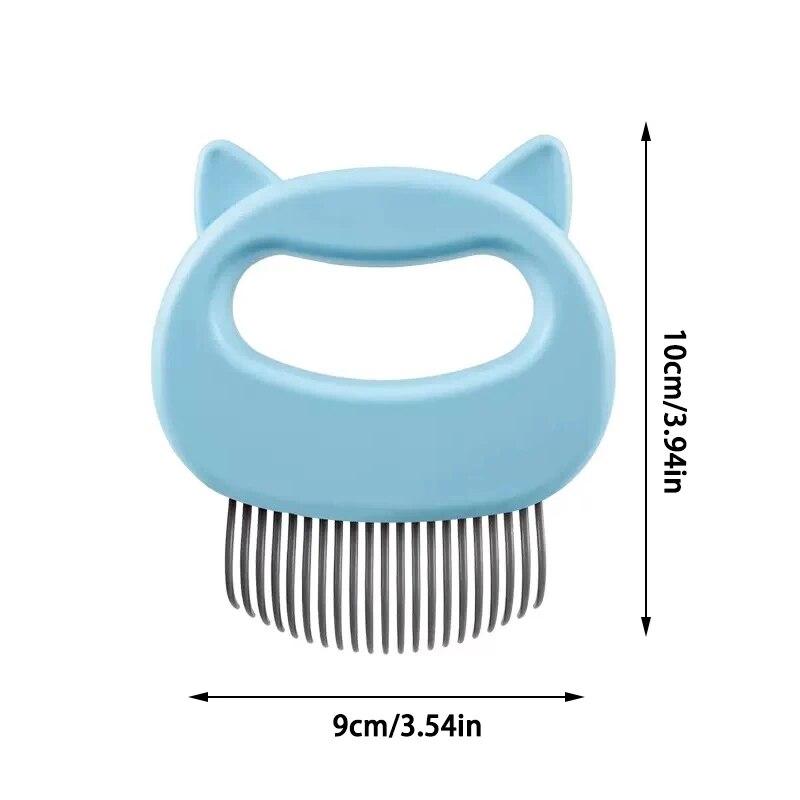Pet Cat Comb Shell Shape Hair Removal Brush for Long and Short Hair Open Knot Comb Pet Cleaning Grooming Supplies
