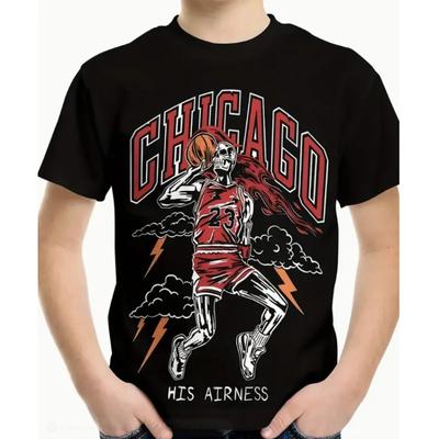 High Quality Cotton Men's Short-sleeved Fashion Hip-hop Rock Retro T-shirt Summer Oversized Crew Neck Top Unisex