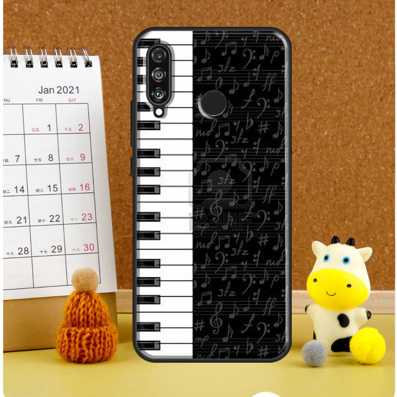 Klaviertasten Musikalisch Für Huawei Nova 9 10 SE 3i 7i 8i 11i 12i Y60 Y61 Y70 Y72 Y73 Y90 Y91 P20 P30 P40 Lite Hülle