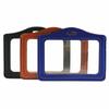 Double-Sided ID Badge Case PU Leather Name Card Cover Business Card Holder  Office Supplies