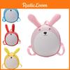 Rabbit With Cute Raised Ears Cartoon Children Casual Backpack For Daily Use