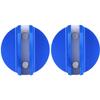 2pcs Slotted Design Magnetic Jack Pad Strong Construction Pinch Weld Jack Pad  For Car Repair