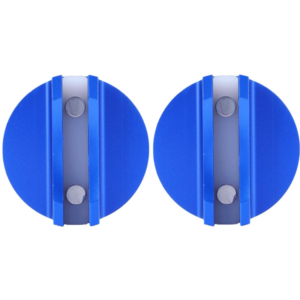 2pcs Slotted Design Grooved Jack Pad Universal Fit Pinch Weld Jack Pad For Car Repair