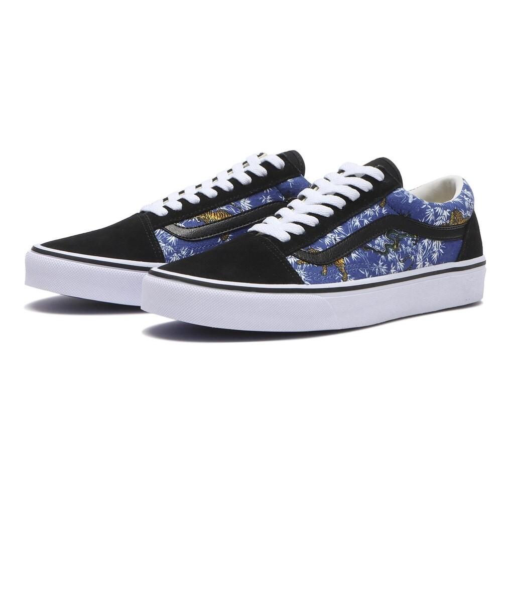 705933-0001 Vans Old Skool Blue/Aloha (V36CF ALH) (Men s) 7
