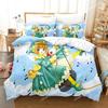 New 3D Printed Anime Cardcaptor Sakura Bedding Set Boys Girls Twin Queen Size Duvet Cover Pillowcase Bed Kids Adult Home Textile