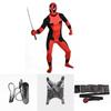 Sexy Cool Lady Deadpool Costume Spandex Women Red Fullbody Superhero Cosplay