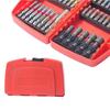 45pcs Impact Driver Bit Set S2 Steel Alloy Magnetic Nut Driver Slotted Phillips Torx For Metal Wood Plastic Tile Drywall