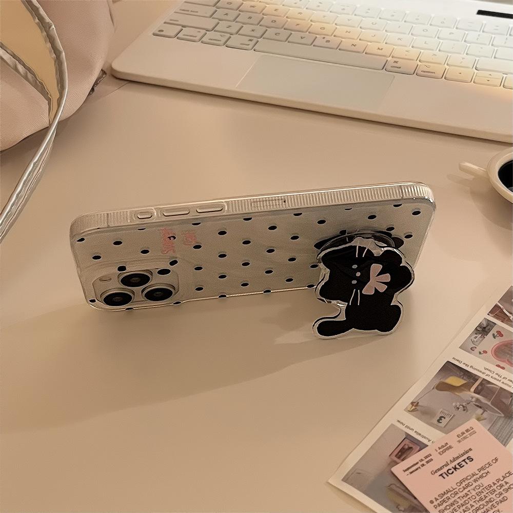 Ins Storm Point für Apple 17pro Max für IPhone16 Handyhülle 15 Federgarn 14 Katzenständer 11 Hart