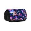 Kpop Demon Hunters Pattern Pencil Organizer With Durable Polyester Material For Students