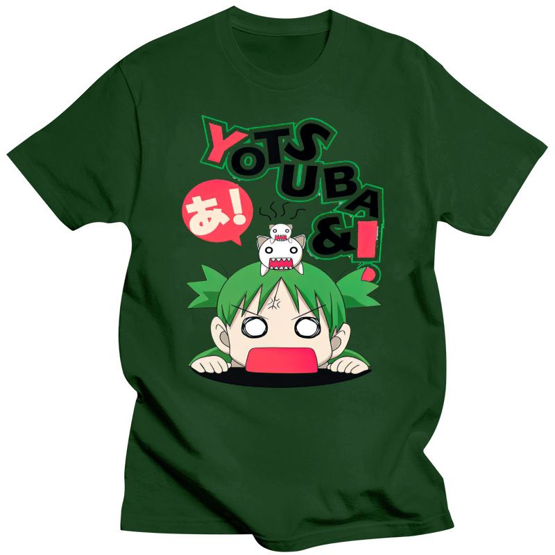 2023 Nové unisex tričko YOTSUBA Yotsuba T Shirt Tričko s potiskem Trička Top