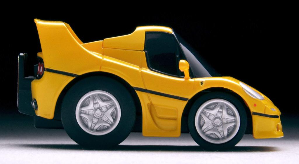 Choro-Q Zero Z-67b Ferrari F50 Yellow Closed Completed Model