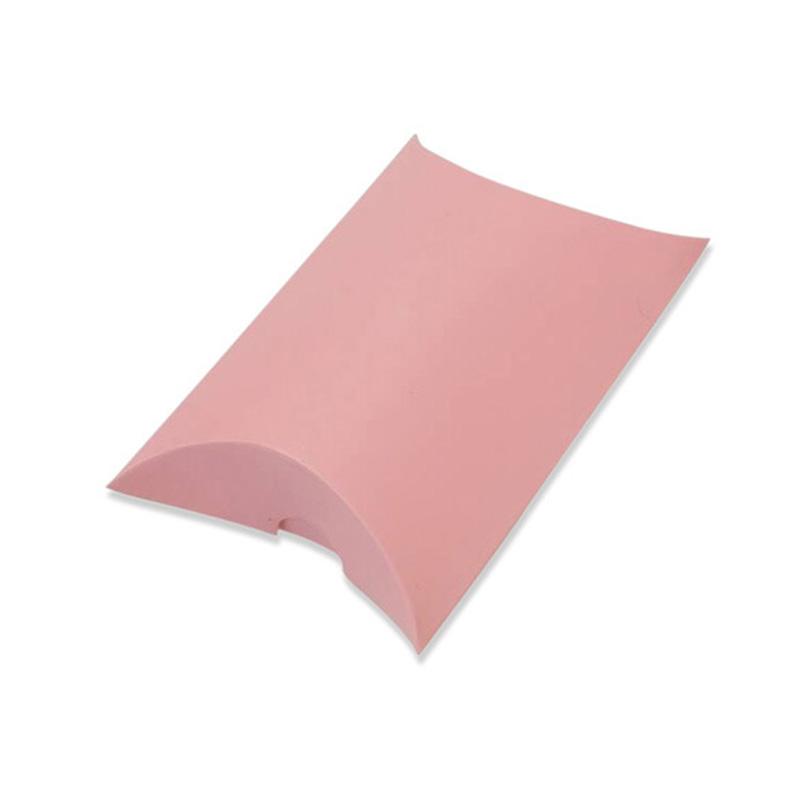 50/100 pezzi Scatola regalo Scatola di imballaggio Scatola di caramelle a forma di cuscino Borsa fai da te Bomboniera per feste di nozze Scatole di carta kraft Forniture natalizie 50pcs