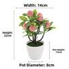 Lightweight Design Fruit Bonsai Artificial Bonsai Fake Potted Plant