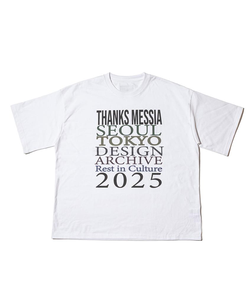 THANKS MESSIA Season Open Tshirt-White