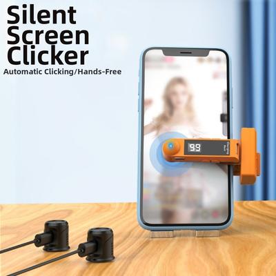 107 Geschwindigkeitsstufen Seitenwender Einstellbarer Bildschirm-Tippser Neues Telefonbildschirm Automatischer Klicker Live-Streaming