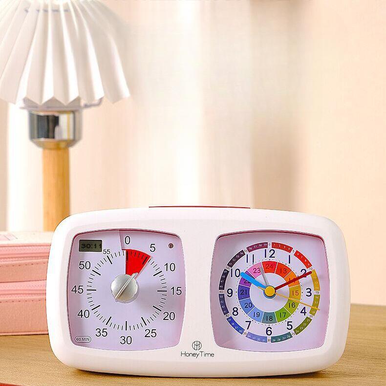 Specjalny Timer Wizualny do Nauki Dzieci Timer Prokrastynacji Artefakt Samodyscypliny Alarm Menedżer Czasu