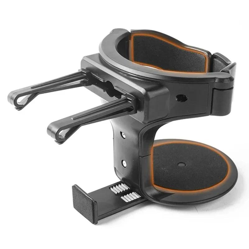 Car Air Vent Drink Cup Holder Universal Fit for Water Bottles and Cans with Headrest Hook Storage Organizer for Vehicles