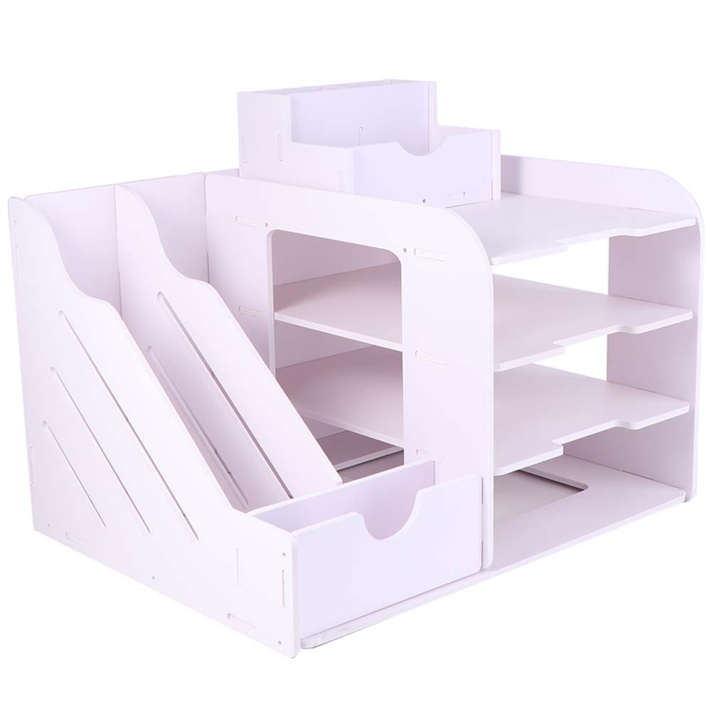 Thickened Desktop Organizer Large Capacity File Sorter File Storage Rack  School
