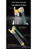 Caterpillar Dual-Use Manual High-Pressure Grease Gun with Four-Gear Locking Pliers and Flat Head