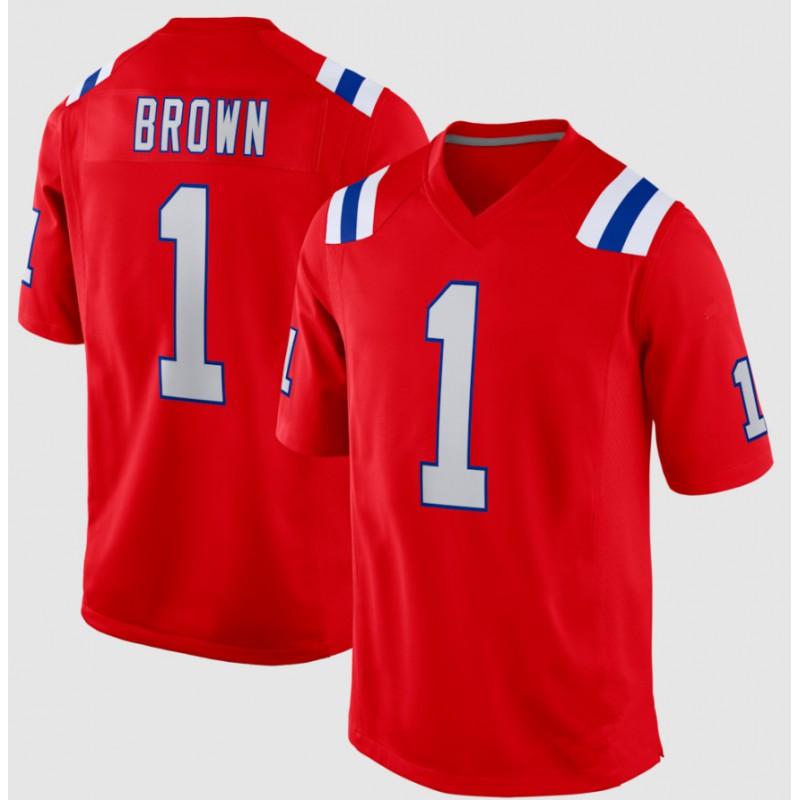 NFL New England Patriots 10 Maye Youth Adult Mesh Jersey Breathable Quick Dry Football Shirt