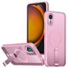 Étui Support Kickstand Magnétique Pour Samsung Xcover 7 Pro Coque de Téléphone Transparente Mate Sans Fil Magsafe Pour Galaxy Xcover 7 Pro