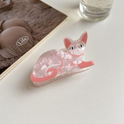 Cute Puppy Animal Dog Hair Claw Cartoon Kitten Cat Hair Clip Women Headwear Animal Shark Clip Girl