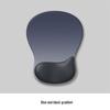 3D Memory Foam Non-Slip Wrist Support Mouse Pad for Gaming & Office