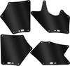 Front Splash Guards for 2007-2025, 4Pcs Mud Flaps with Clips, Compatible with 537370C030 537360C030 537390C020