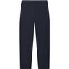 FILA Knitted Straight Leg Commuter Casual Pants 2023 Autumn New Style Women Bottoms Legendary-Blue F11W334601FNV