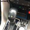 Interior Accessories For Mitsubishi Eclipse Cross 2017- 2024 2025 Carbon Fiber Gear Shift Knob Head Cover Trim Car Styling
