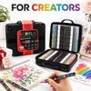 418 Color Acrylic Markers - Non-Bleeding, Layerable Watercolor Pens for Student and Children’s Art.