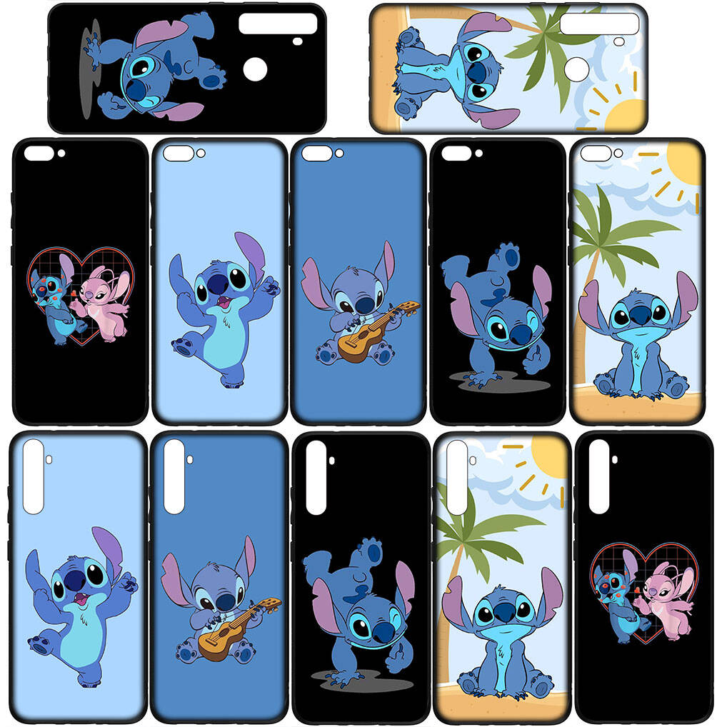 for Motorola Moto Edge 60 50 G54 G86 Samsung Galaxy S25 iPhone 17 16 15 Xiaomi Redmi Note 14 13 Pro Max Phone Case Wallpaper Lilo Poster Stitch Cover