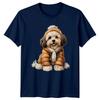Cute Dog Winter Dogs Animals Unisexs TShirt Unisexs Graphic Tee