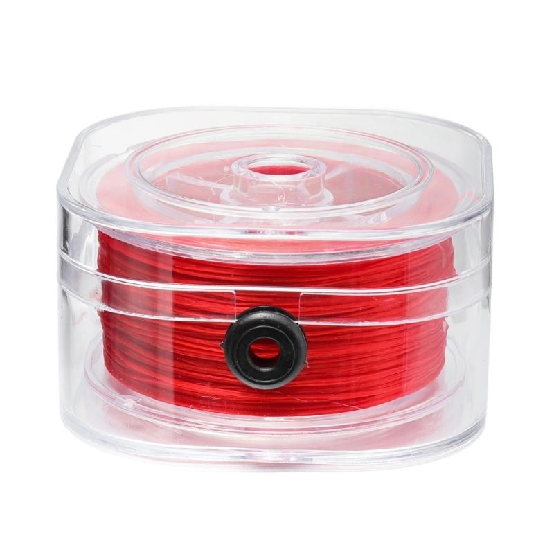 Эластичная нить для бисероплетения Плоский эластичный шнур Разноцветный Квадратный контейнер