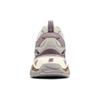 Skechers DLites 3.0 Air Mesh Leather Sports Low-Top Lifestyle Shoes Women Sneakers Gray Purple Beige 896150-GYPR