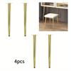 4pcs Furniture Leg Accessories Furniture Legs Metal Furniture Legs Replacement Sofa Living Room Bedroom Table Cabinet TV Stand Feet