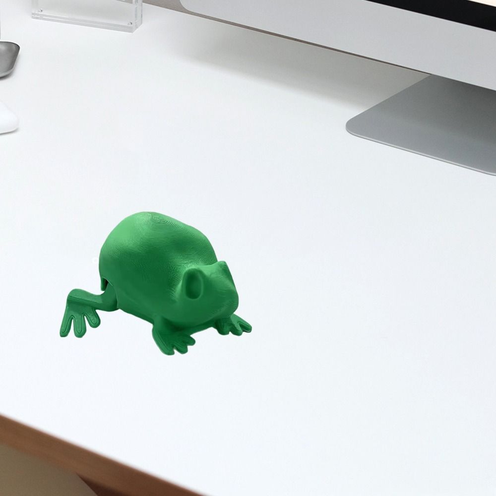 Movable 3D Printed Frog Model Realistic Mini Frog  Figurine  Children Girls Boys