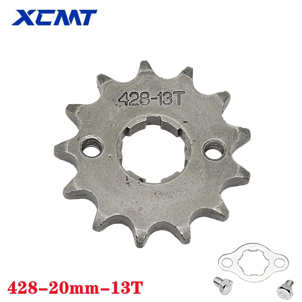 428# 20mm 10T-19T Vorderritzel für BSE SSR SDG KAYO Dirt Pit Bike ATV Quad Go-Kart Moped Buggy Roller Motorrad