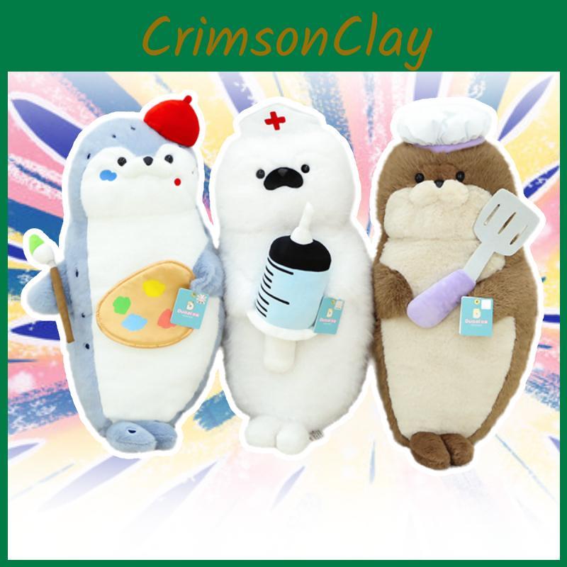 Seal Plush Toy Chef Nurse Painter Sea Sloth Stuffed Animal Doll Decor Cartoon