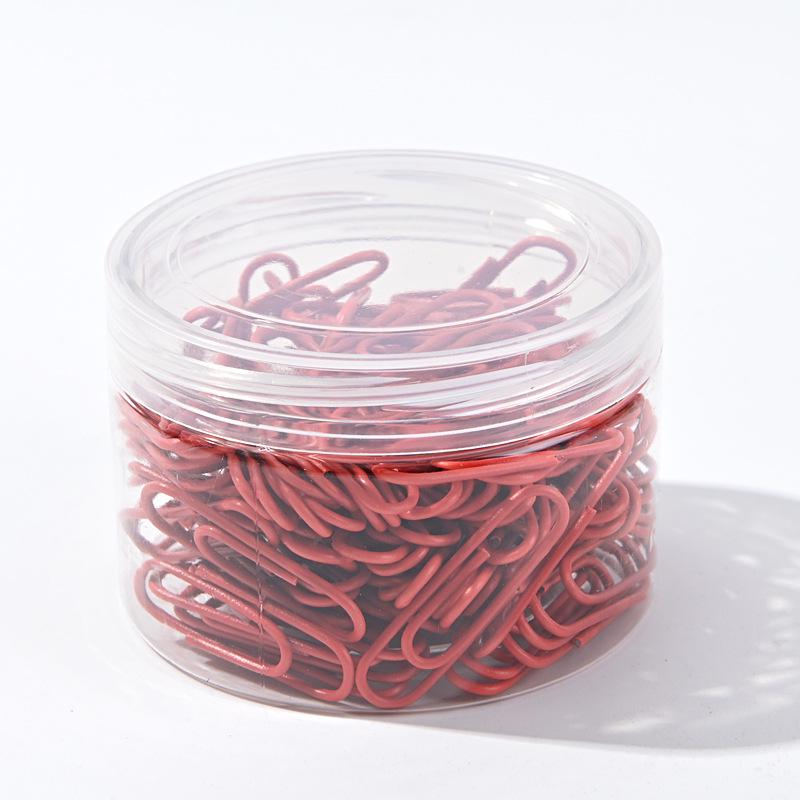 28MM Candy-Colored Metal Paper Clips for Office Folders