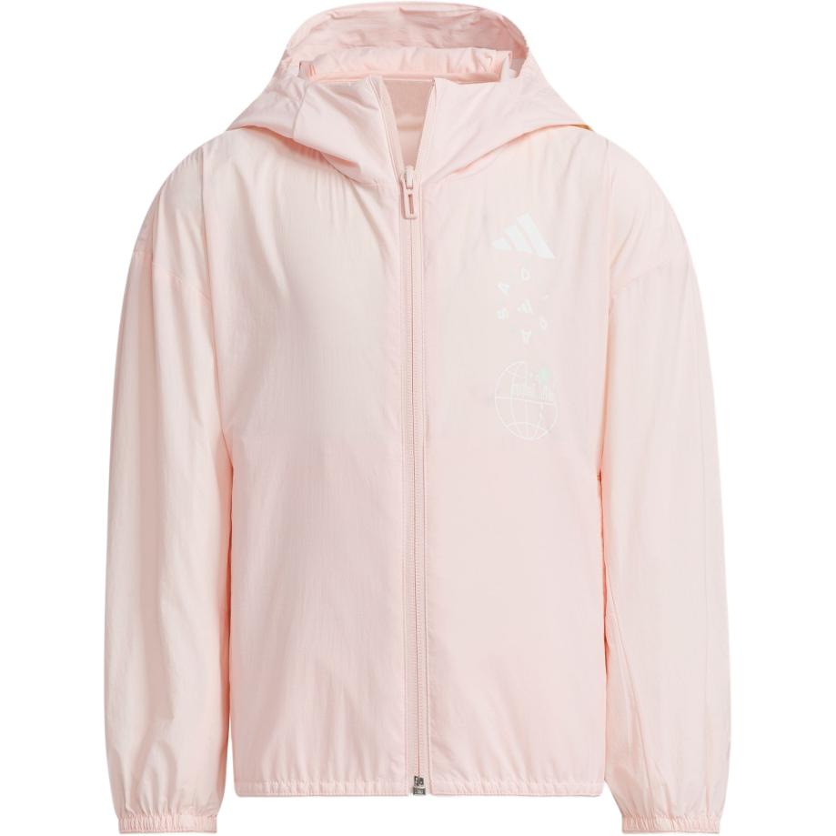 Adidas Jacket Ice Crystal Pink/White Children Aged 3 7 Years Old JL7574 110