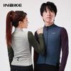 Unisex Cycling Thermal Long Sleeve Jersey With Multiple Pockets Quick-Dry Wind-Resistant Rides