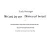 Waterproof Cross-Border Magnetic Charging Dragon Claw Scalp and Pet Head Massager