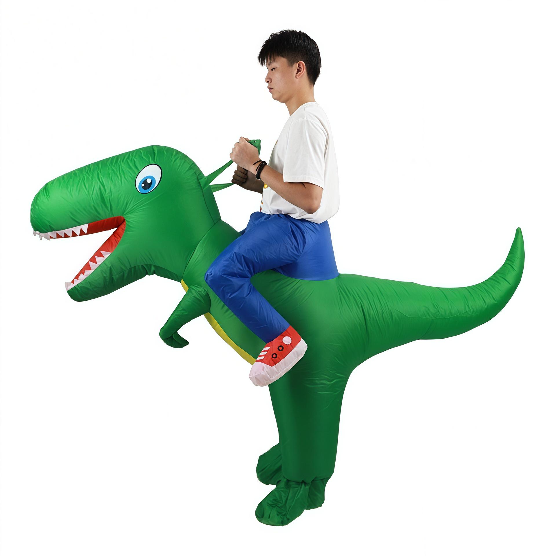 Надувной костюм Динозавра на Хэллоуин - Тираннозавр Рекс для сценического представления Children