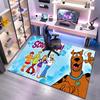 Halloween cartoon comedy adventure movie Scooby-Doo carpet is suitable for living room and bedroom doormats office balcony decorative carpet V5