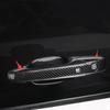 8PCS Carbon Fiber Side Door Handl Cover Trim For Jeep Grand Cherokee 2014 2015 2016 2017 2018
