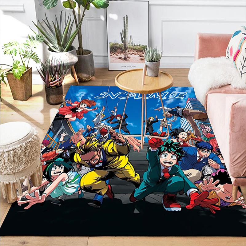 Custom 1Pc Hero Plaza Adventure Rug Office Carpet Indoor Outdoor Entrance Doormat Nonslip Soft And Comfortable Living Room D2915121