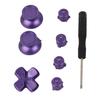 Game Controller Aluminum Alloy Buttons Thumb Stick Set Replacement Parts