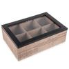 WOODEN TEA BOX CONTAINER FOR TEA BAGS 154072
