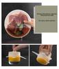 6pcs Food Grade Keeping Food Fresh Wrap Reusable High Stretch Silicone Food Wraps Seal Vacuum Bowl Cover Stretch Lid